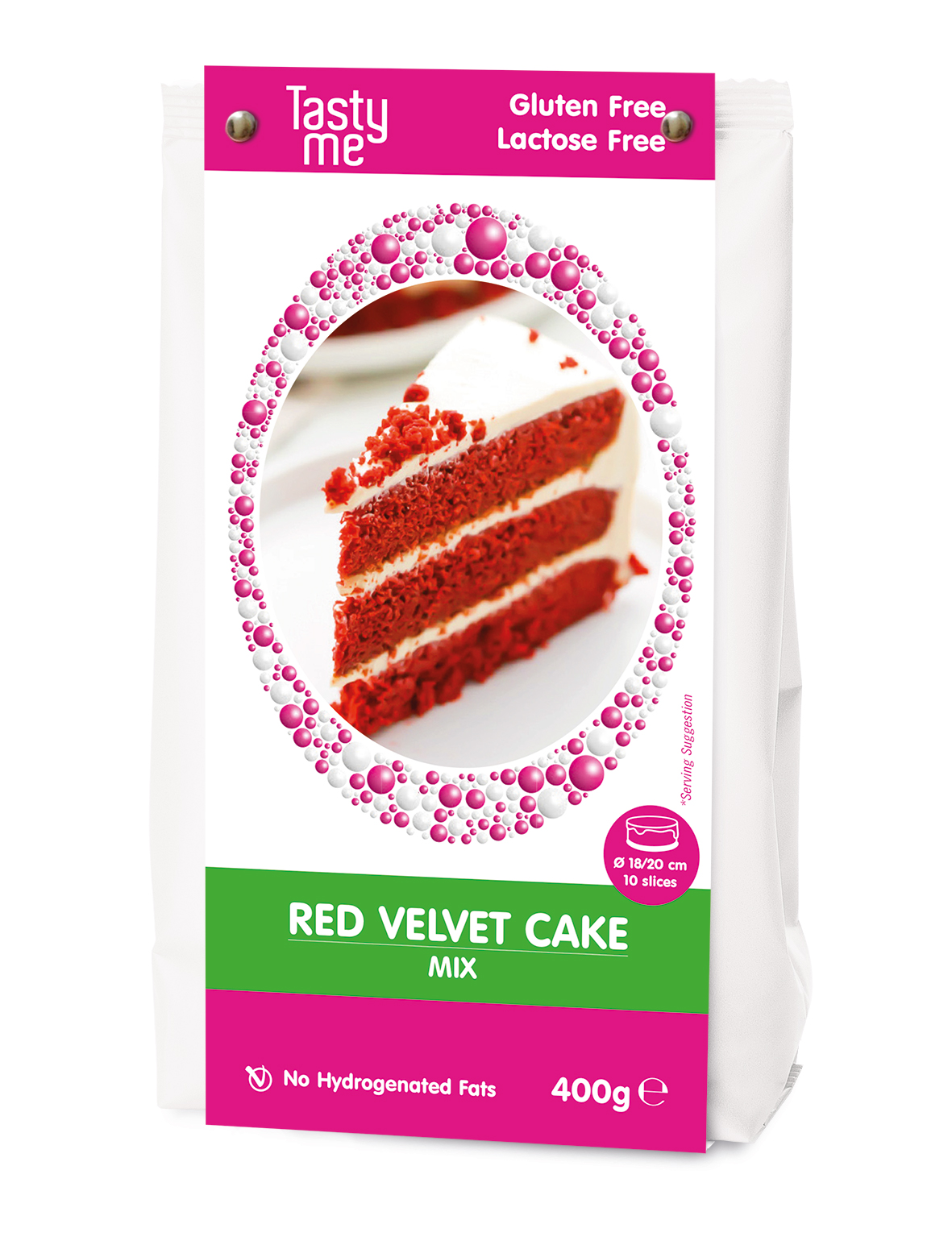 Voordeelset van 4 velvet cake mixen - glutenvrij