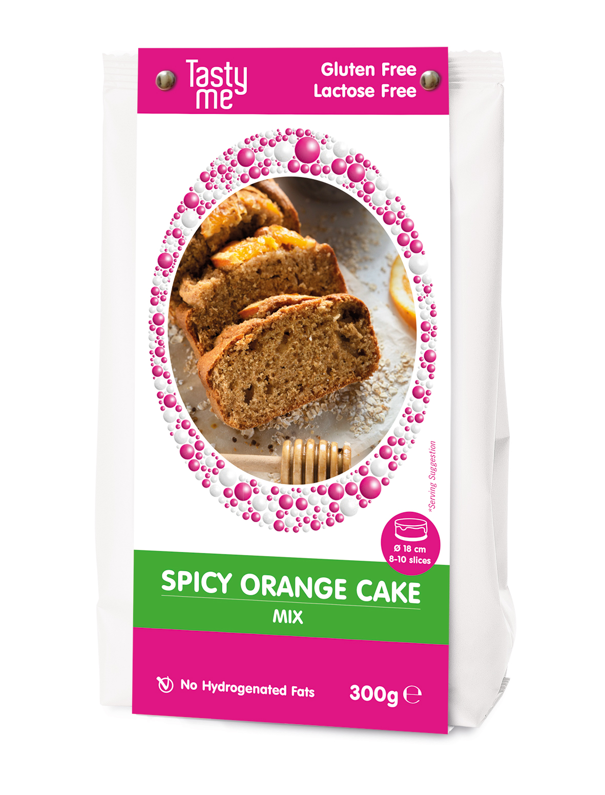 Spicy orange cake mix 300g - glutenvrij 