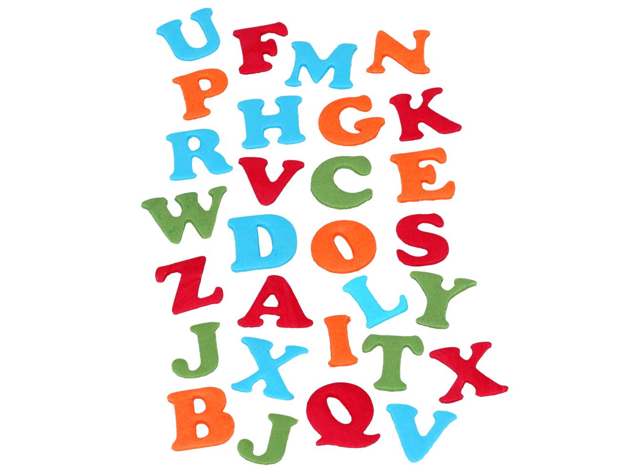 Cutter set alphabet uppercase