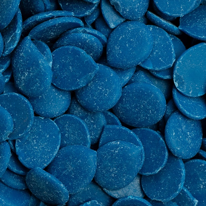 Candy drops blue