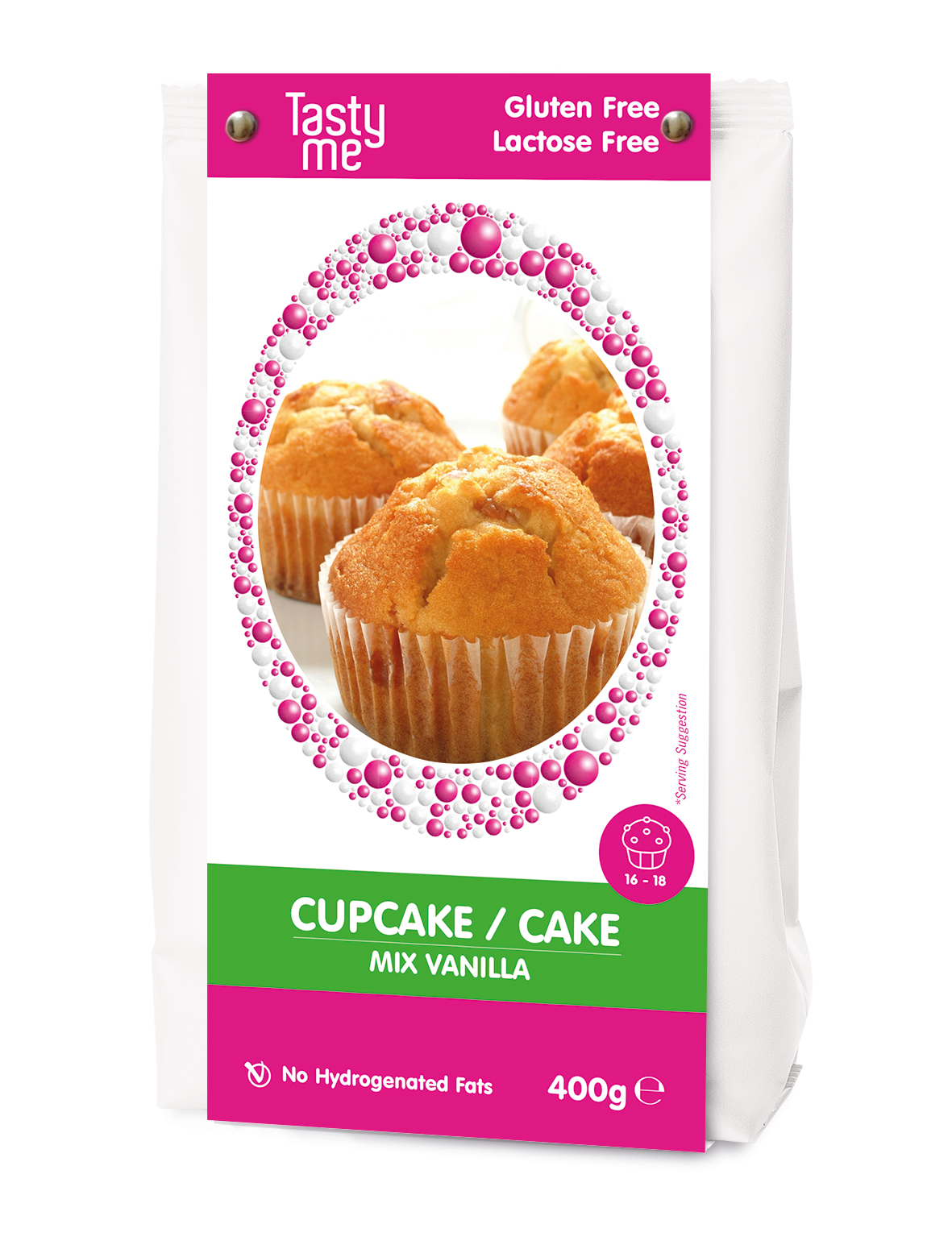 Cupcake/cake mix 400g - glutenvrij