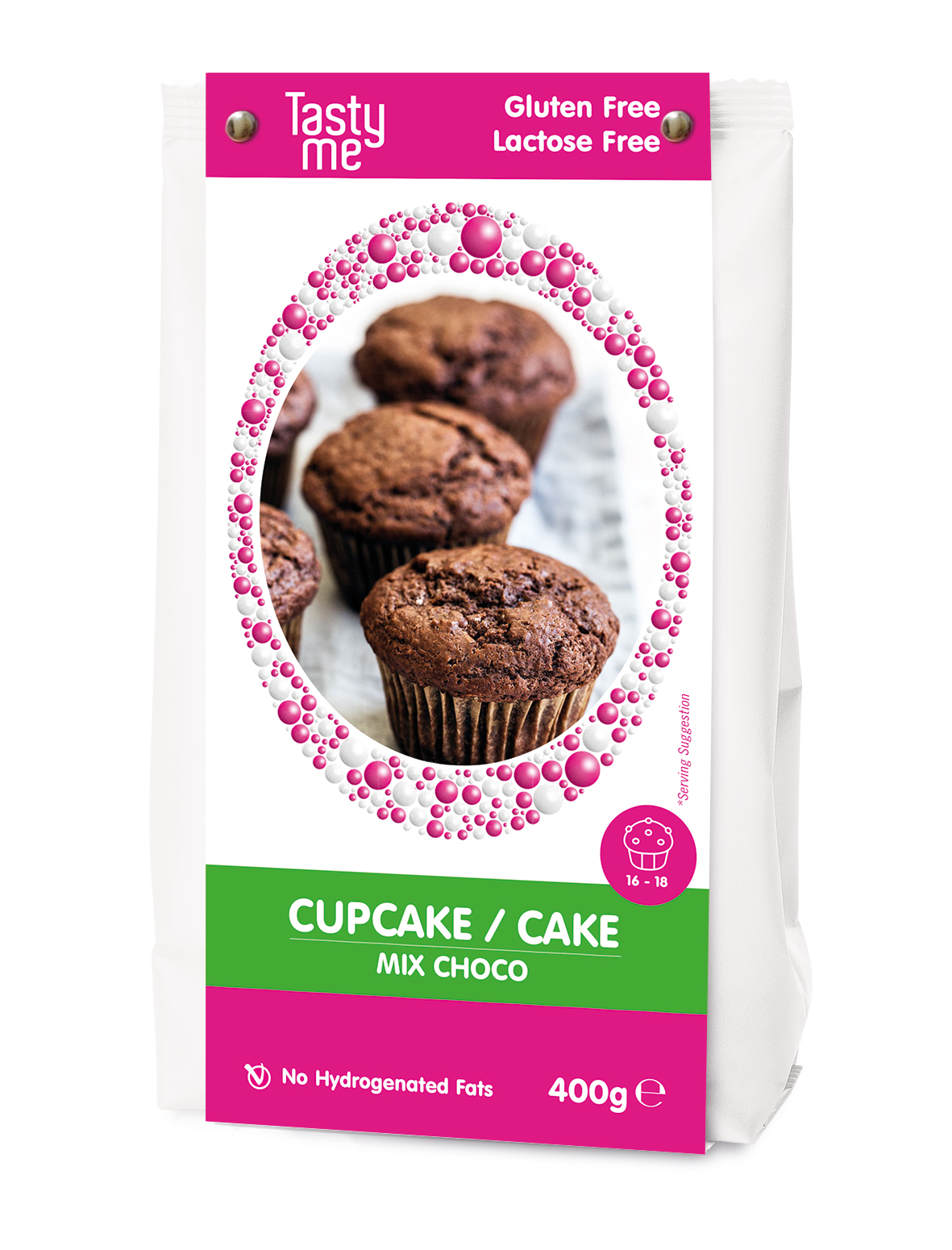 Choco cupcake/cake mix 400g - gluten-free
