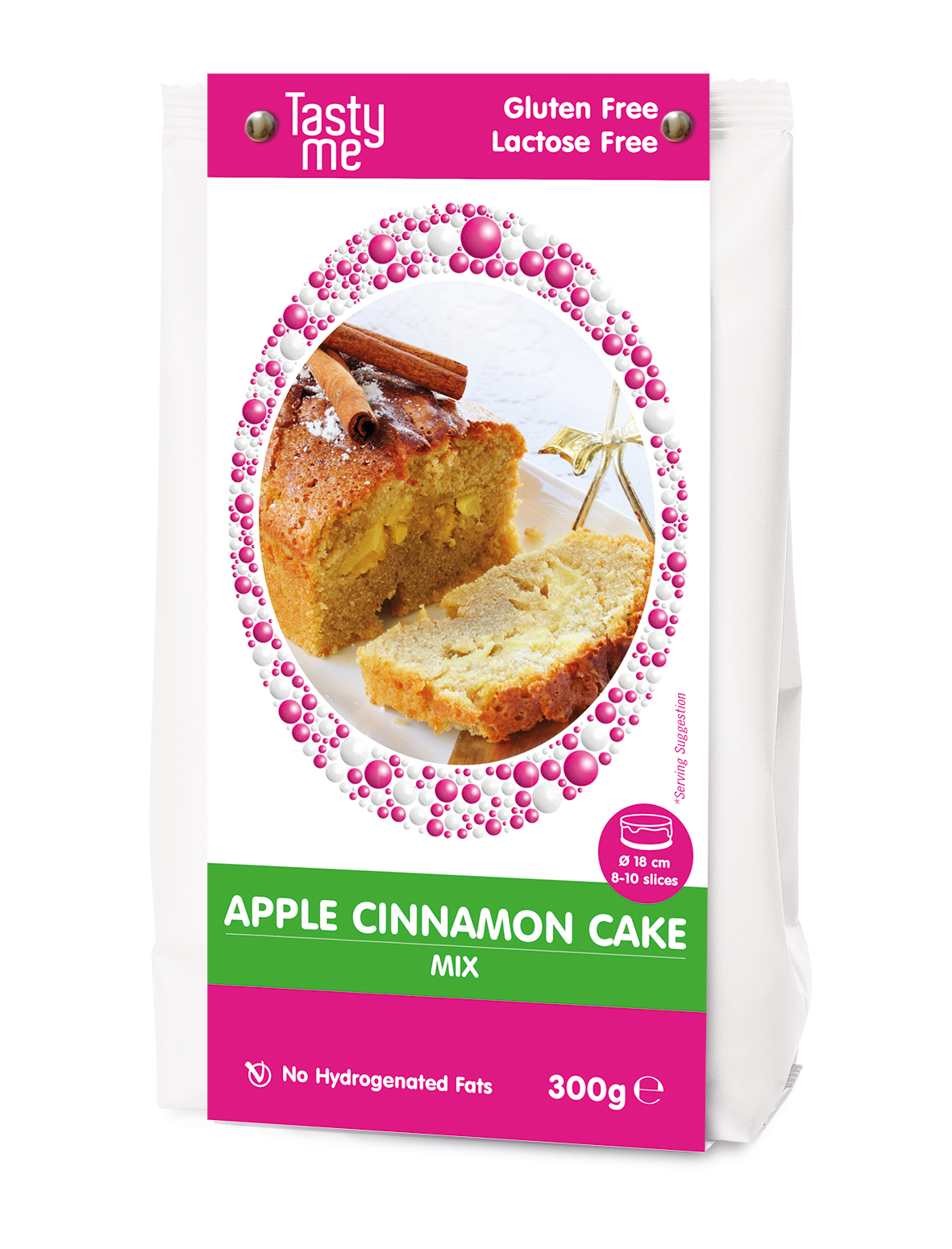 Apple cinnamon cake mix 300g - glutenvrij