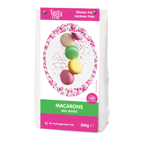 Macarons mix 250g - glutenvrij 