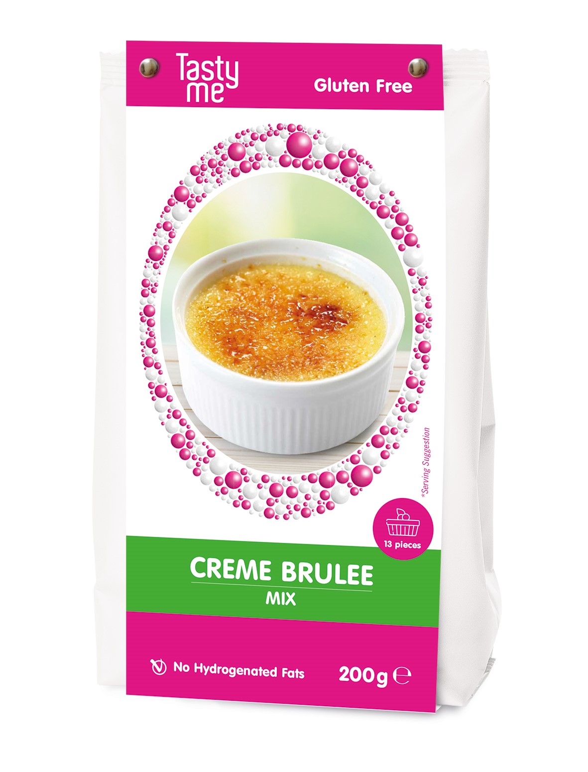 Crème brûlée mix 200g - glutenvrij 