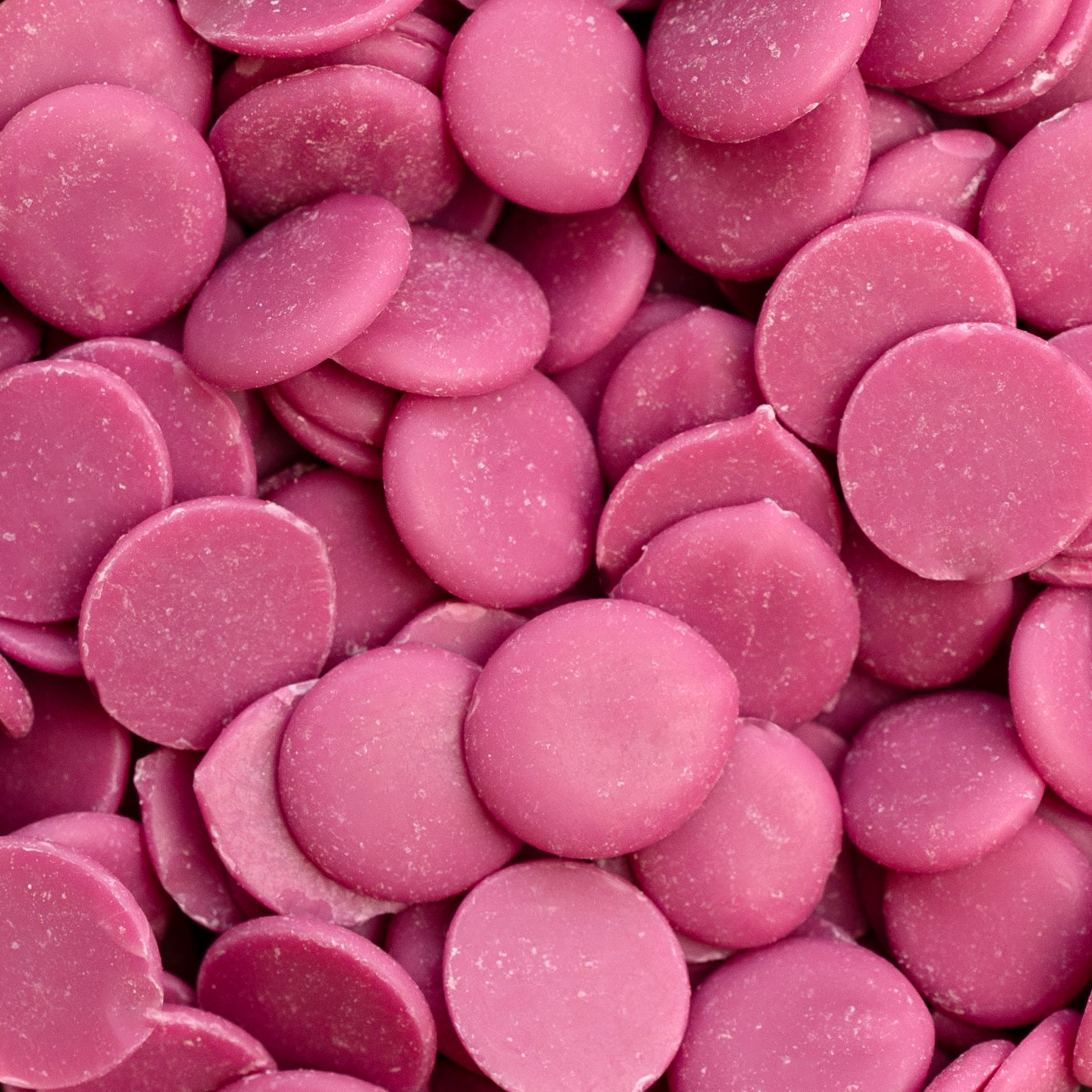 Smeltchocolade/candy drops roze