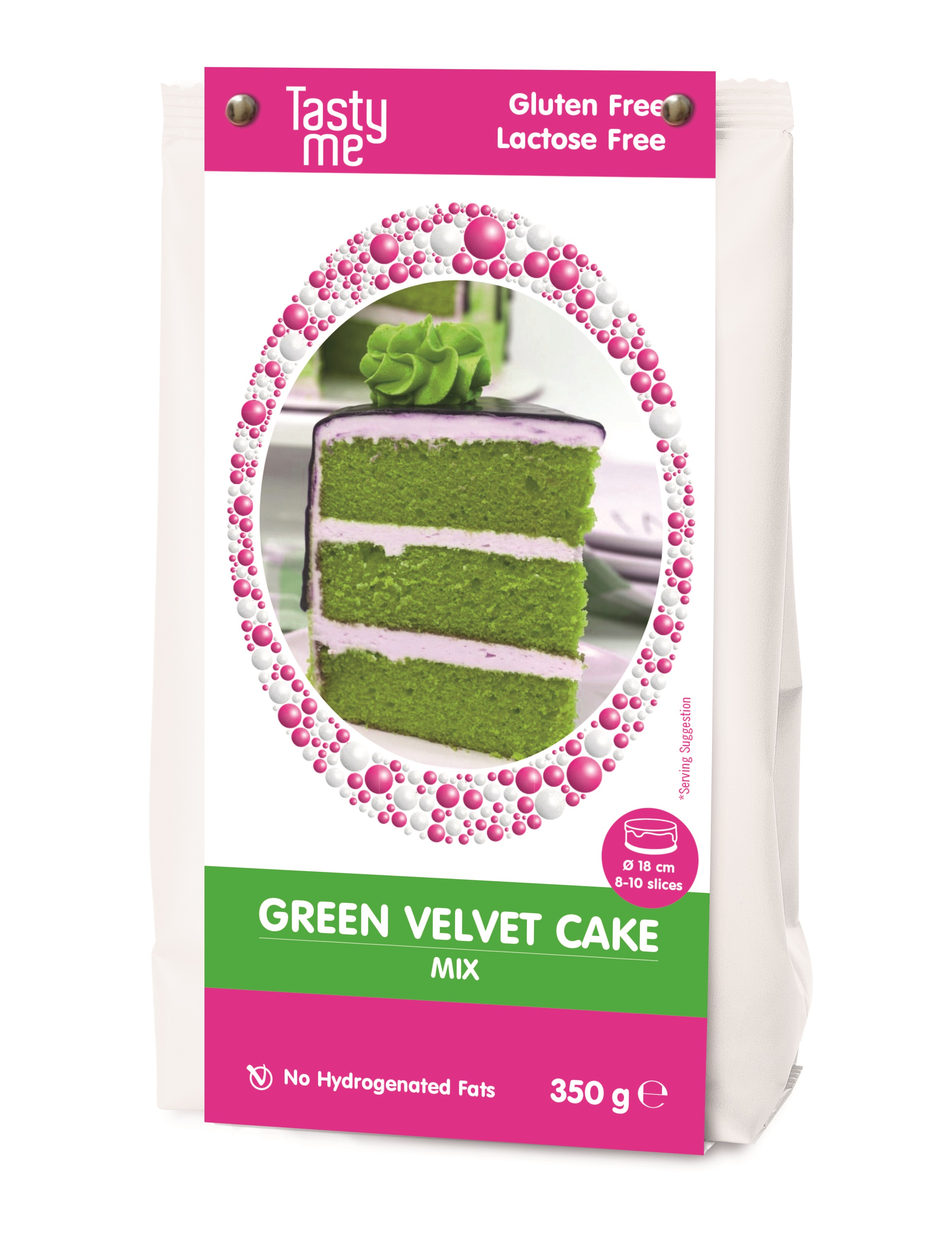 Green velvet cake mix 350g - glutenvrij 